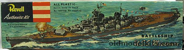 Revell 1/535 USS Missouri - Pre 'S' Issue Wide Box, H301-198 plastic model kit